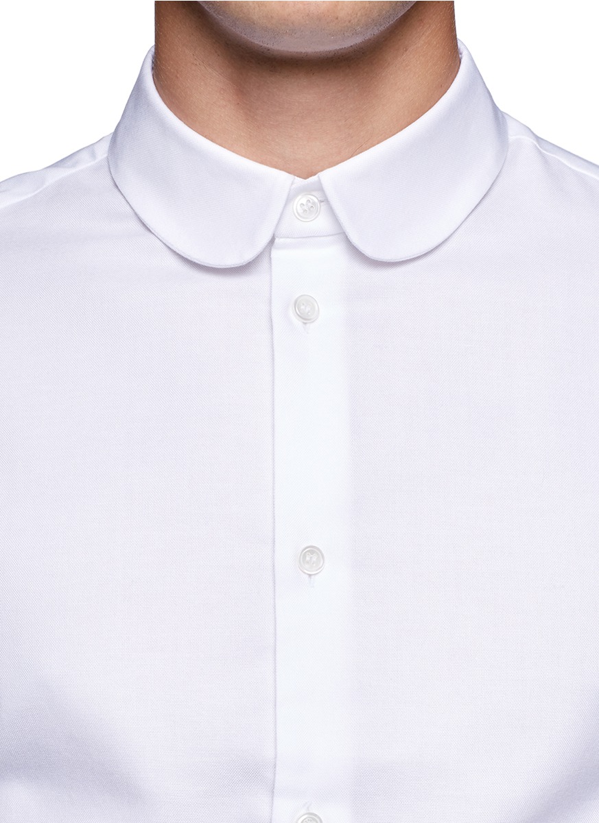 round collar shirt