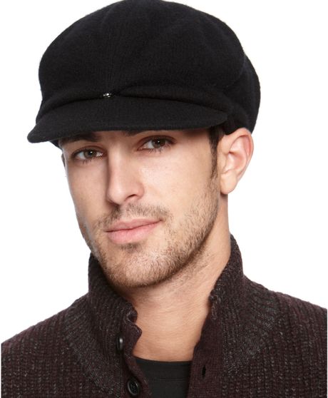 Ralph Lauren Jersey Newsboy Hat in Gray for Men (Charcoal) | Lyst