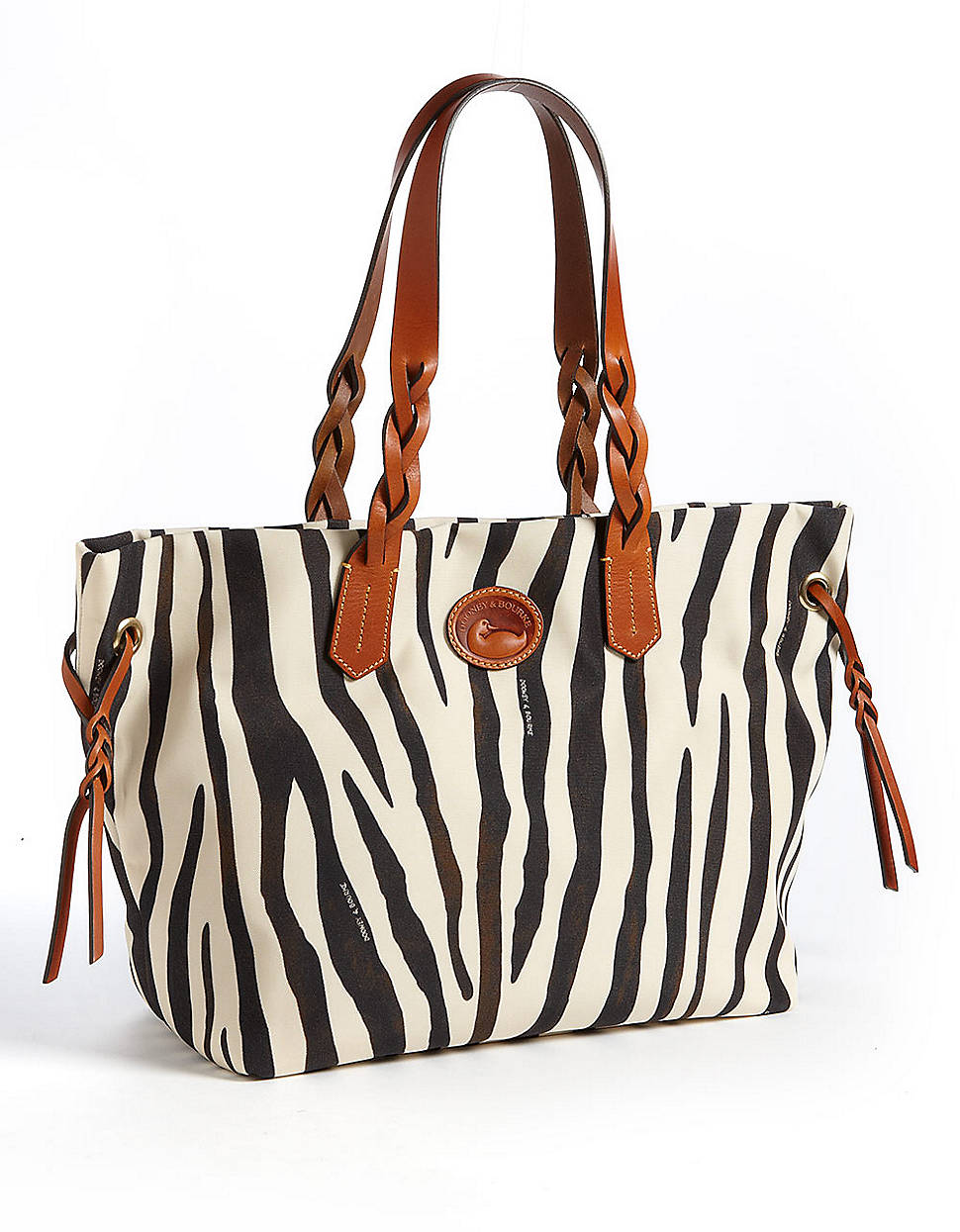 Dooney & Bourke Zebra Tote Bag in Black (zebra) | Lyst