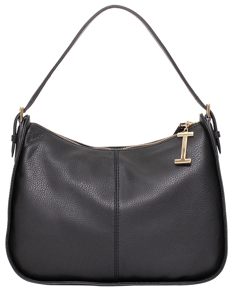 Isaac Mizrahi New York Alice Leather Hobo Bag in Black | Lyst