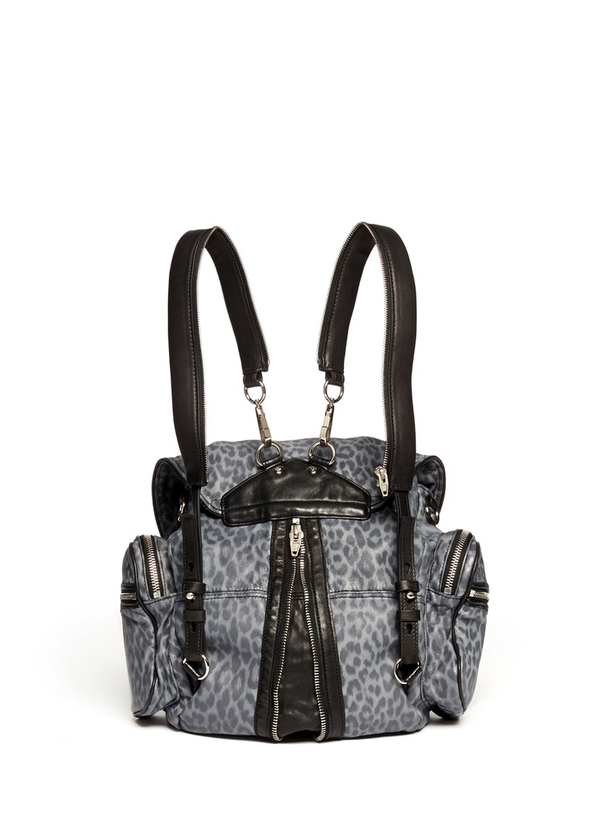 alexander wang leopard bag