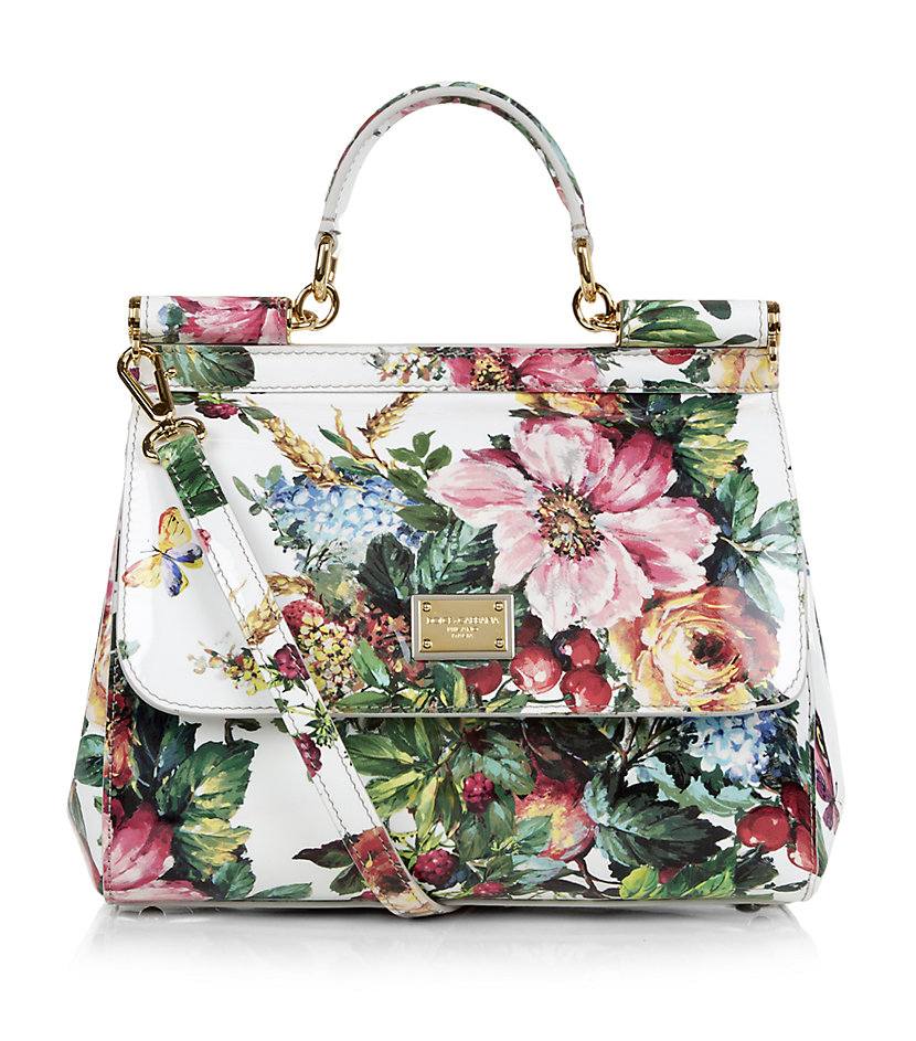 dolce gabbana floral bag