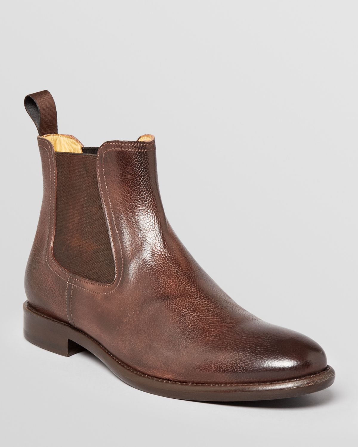 Lyst Gordon Rush Empire Leather Chelsea Boots In Brown For Men