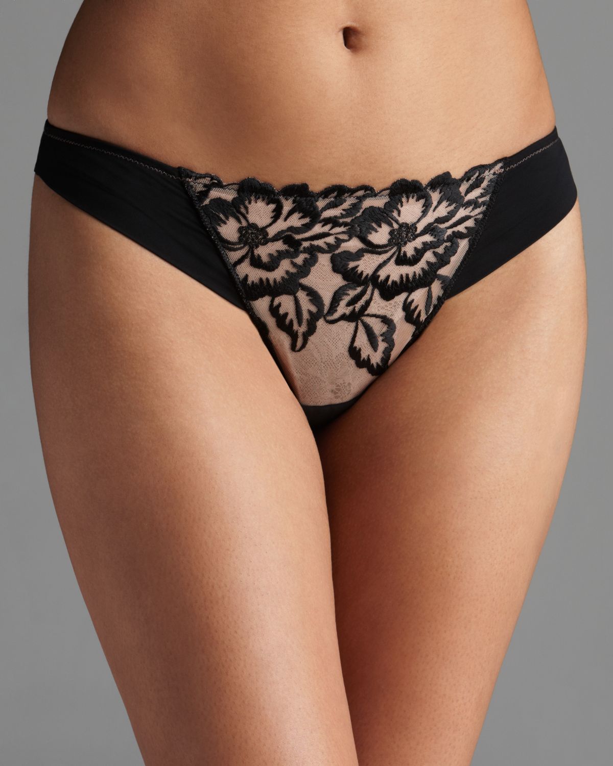 Lyst Simone Perele Thong Tattoo in Black