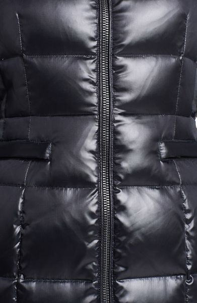Bcbgmaxazria Pillow Collar Down Walking Coat in Black | Lyst