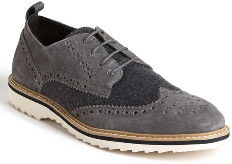 Kenneth Cole Reaction Fever Pitch Spectator Shoe in Gray for Men (Grey ...