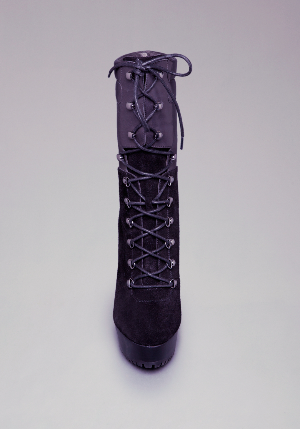 bebe lace up boots