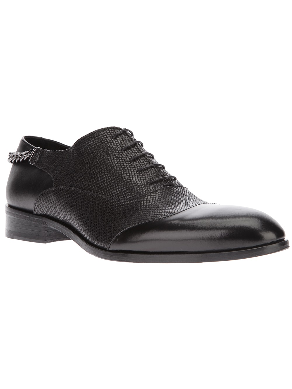 John Richmond Oxford Shoe in Black for Men | Lyst