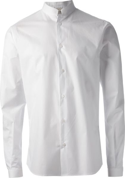 Melindagloss Button Up Shirt in White for Men | Lyst