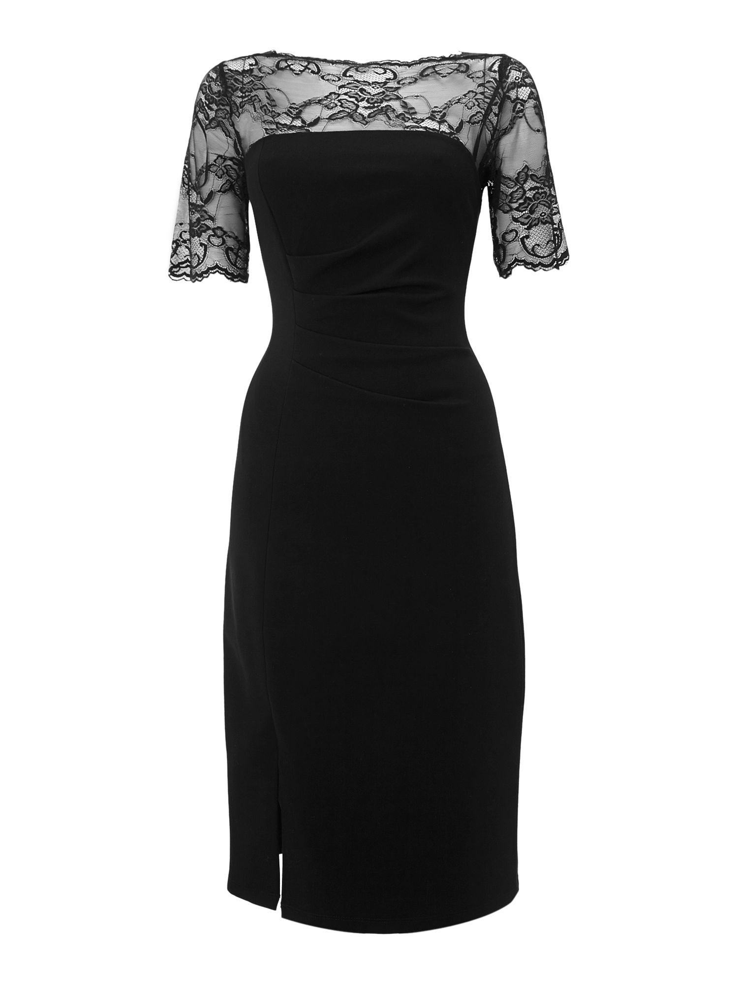 Shubette Long Sleeve Lace Dress in Black | Lyst