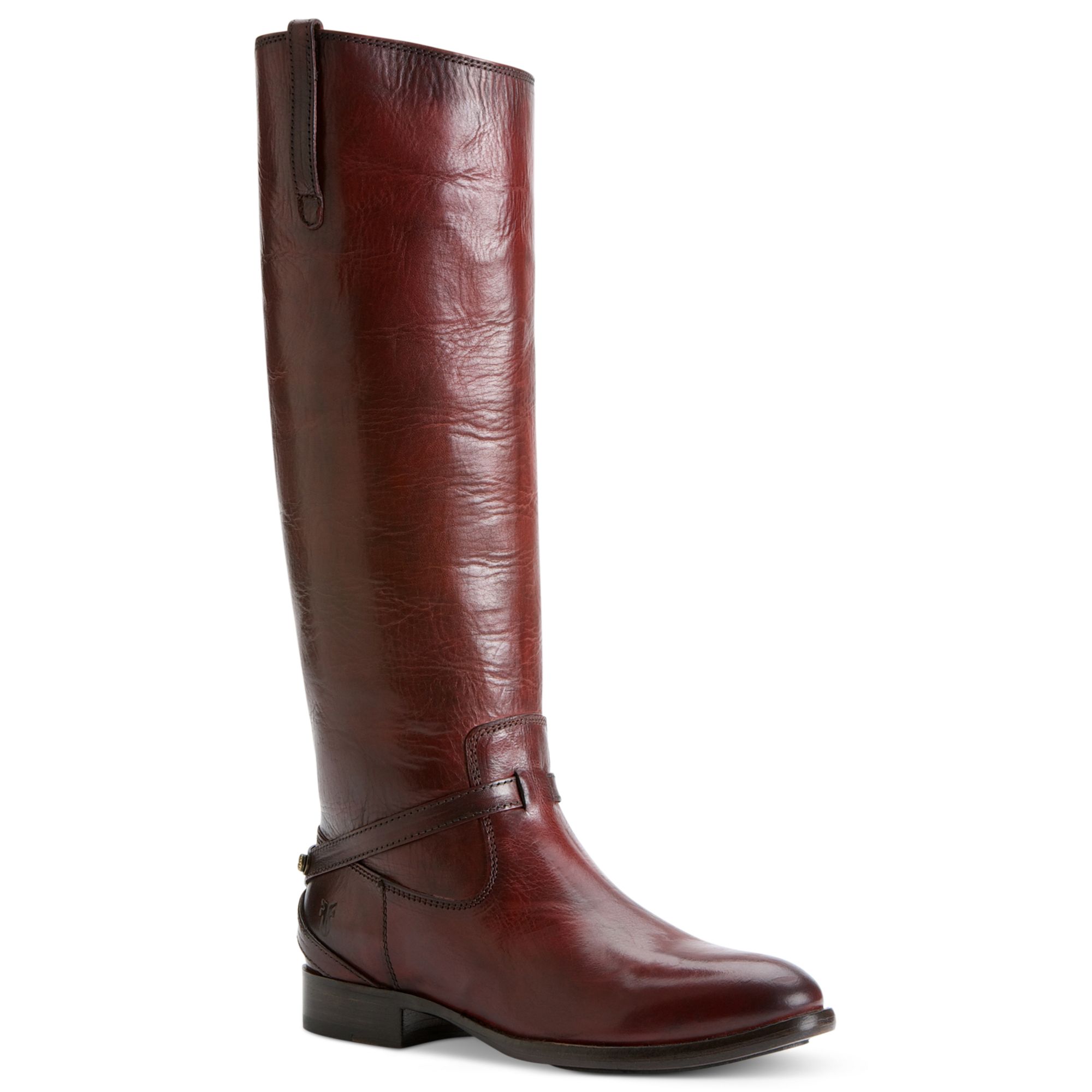 Lyst - Frye Lindsey Plate Tall Riding Boots in Brown