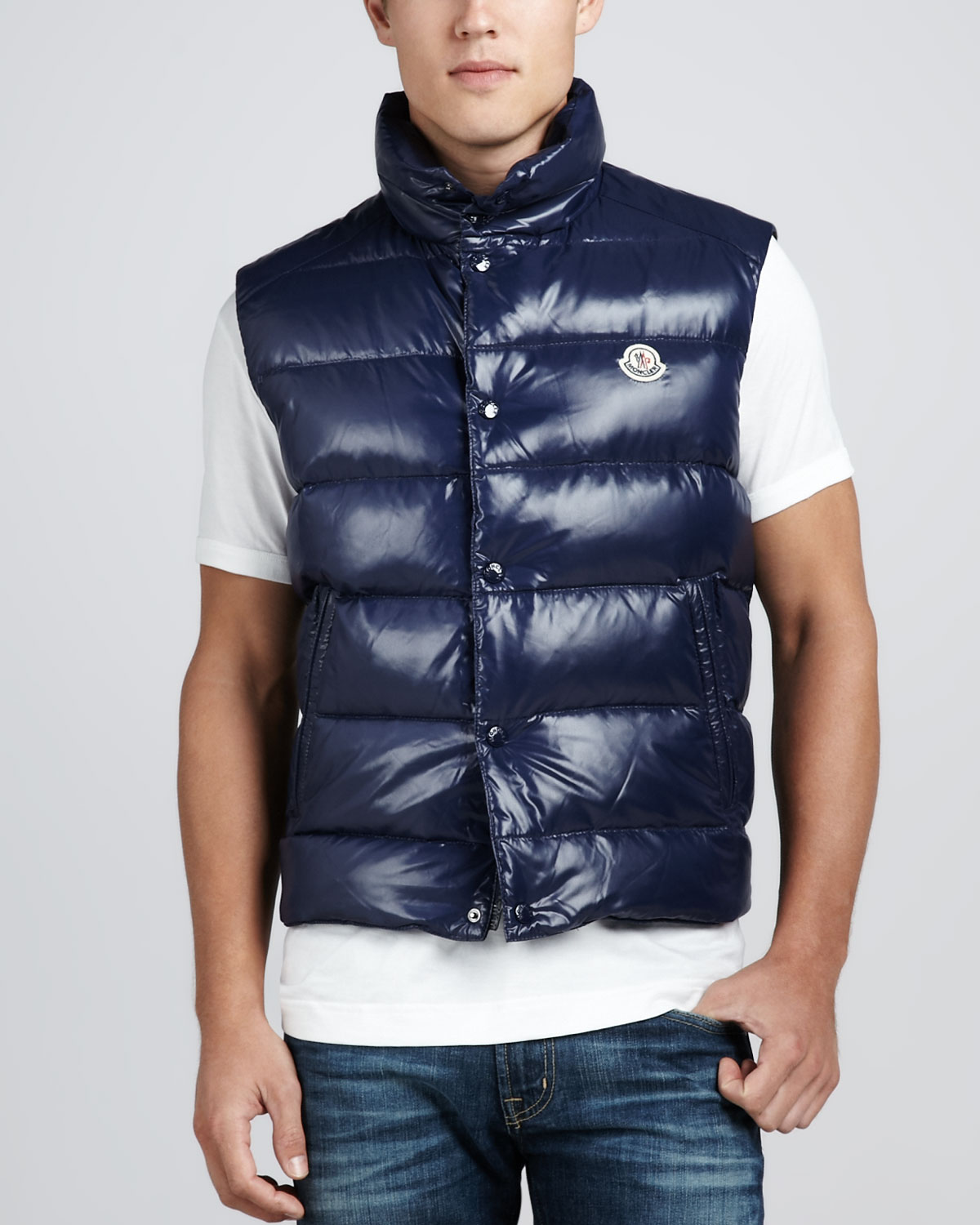 moncler Vests Dark blue moncler Vests Dark blue