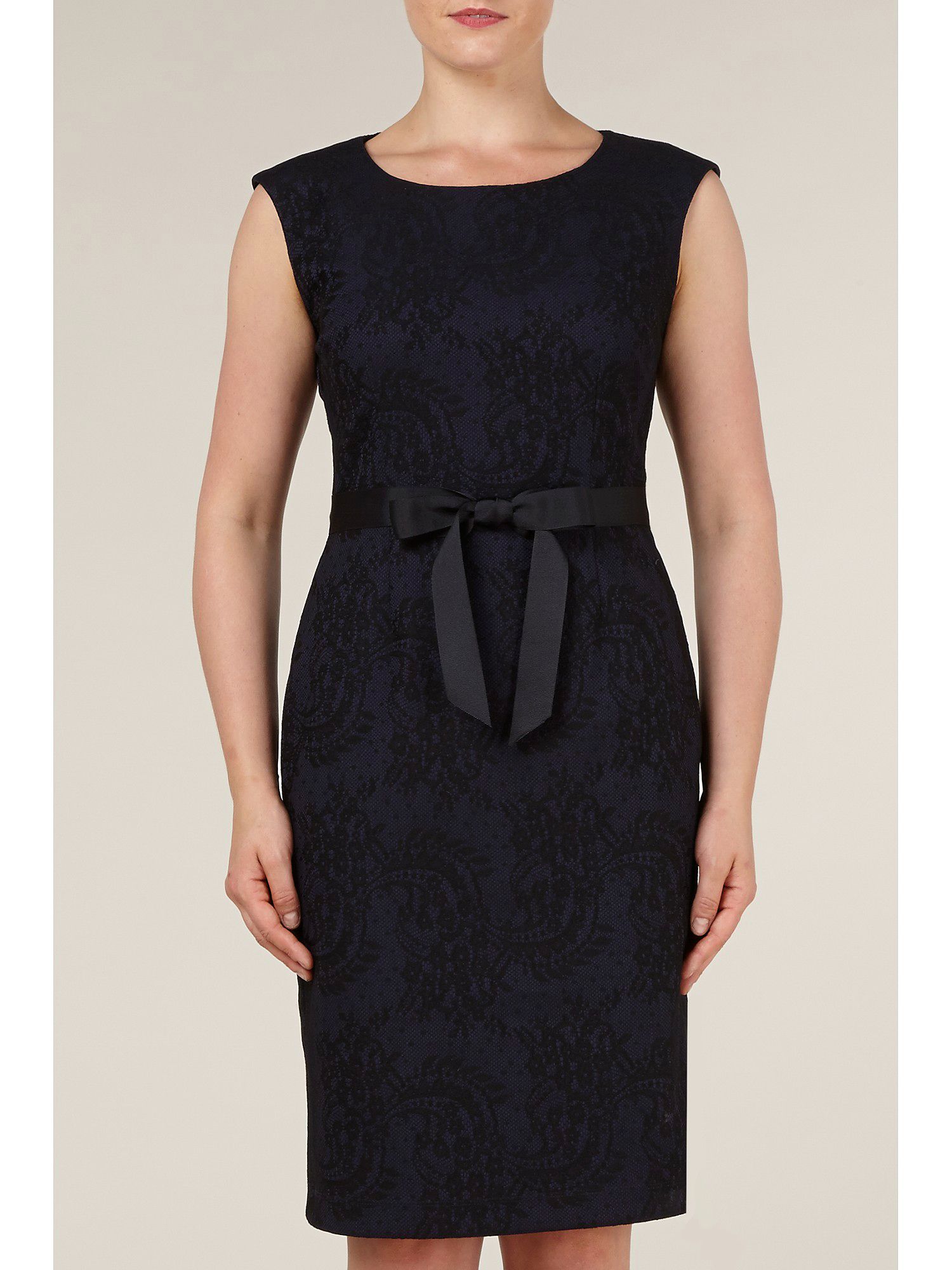 Precis petite  Navy  Lace Dress  in Blue  Multi Coloured Lyst