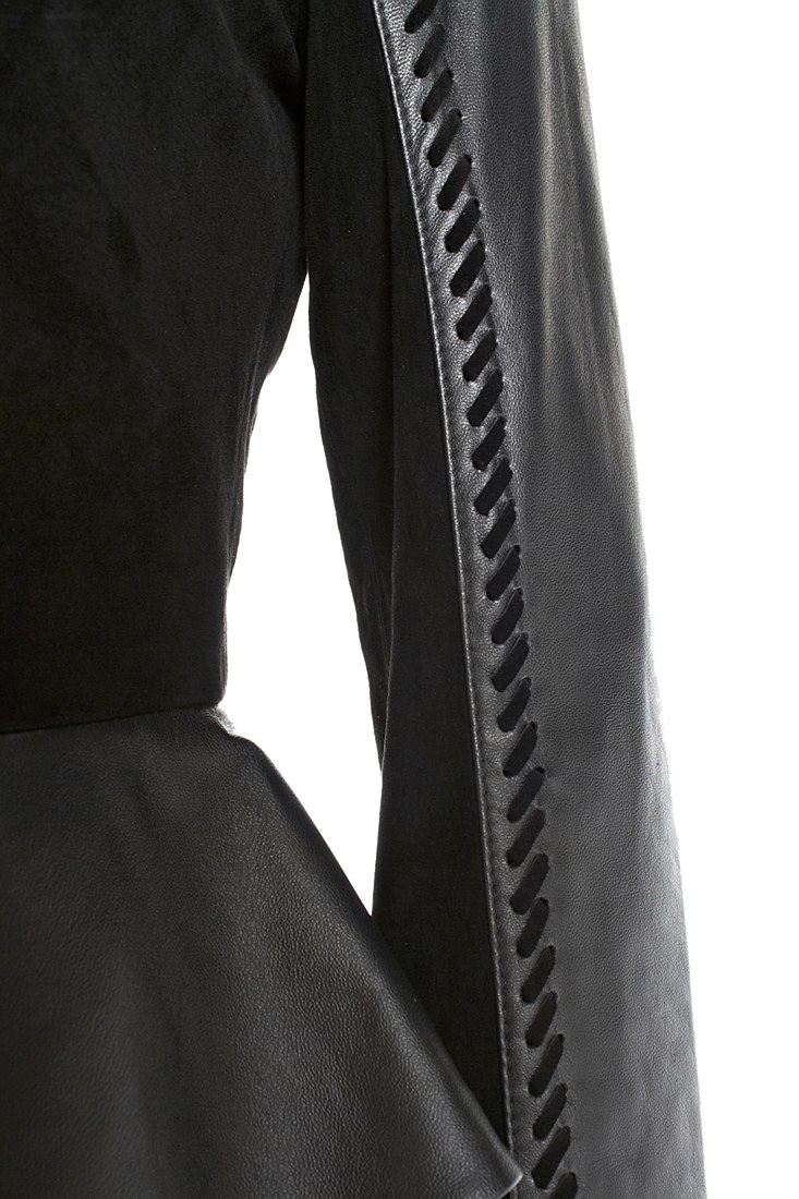 Alice By Temperley Giovanni Leather Jacket In Black Lyst Gallery