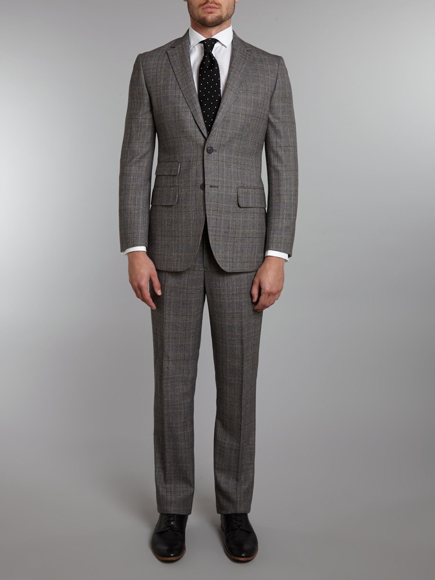 Aquascutum Pritchard Ticket Pocket Suit in Gray for Men (Charcoal) | Lyst