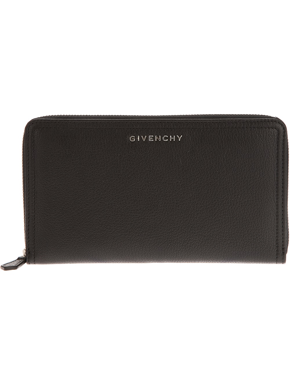 Givenchy Zip Around Wallet in Black | Lyst