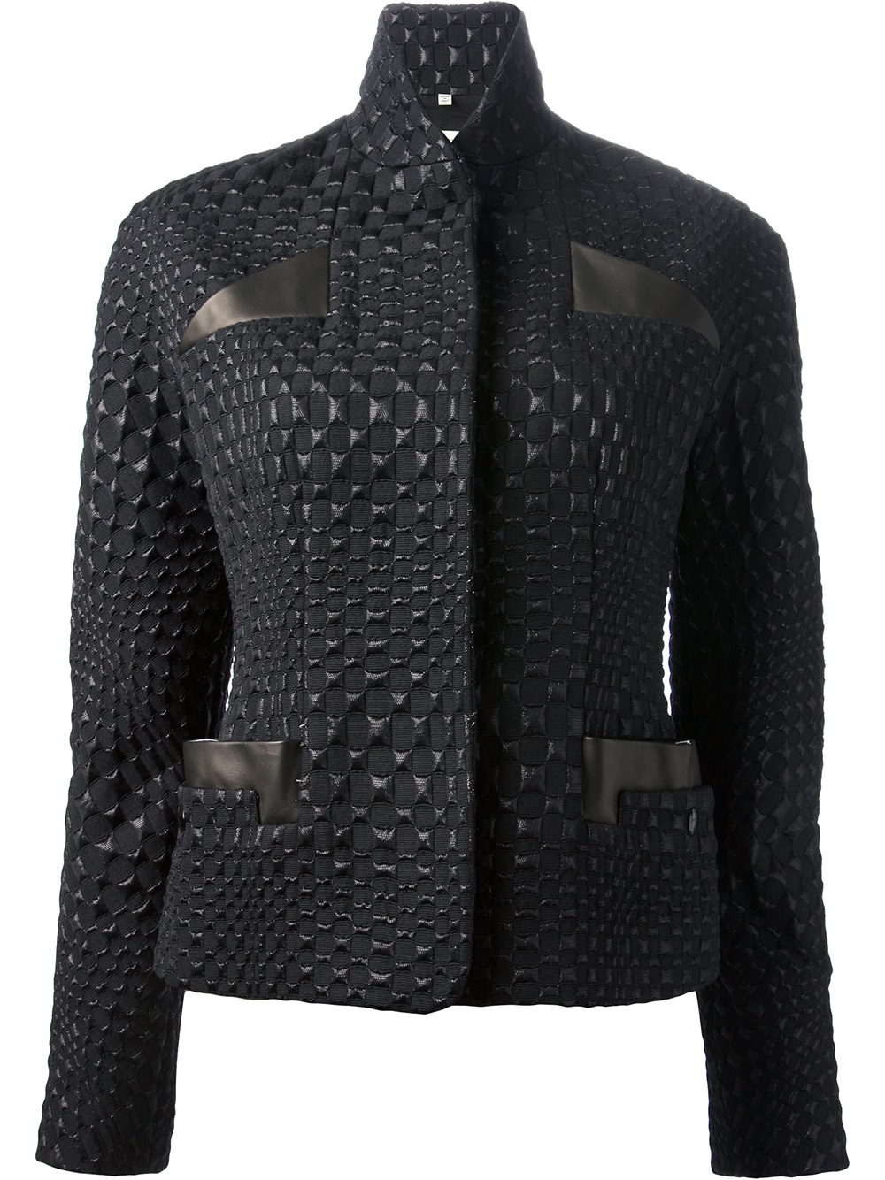 Lyst - Jean Paul Gaultier Textured Jacket in Black