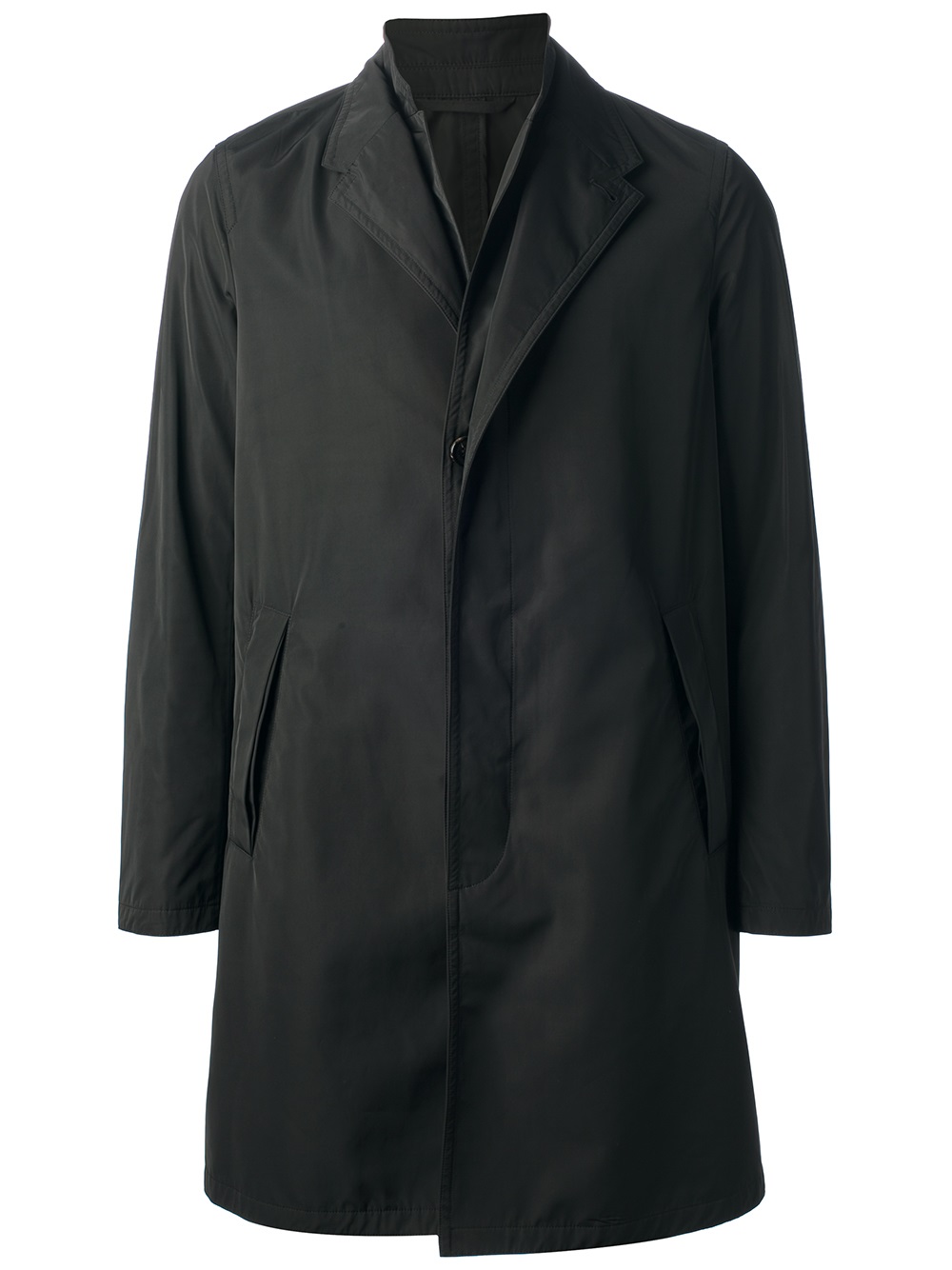 Neil barrett Mid Length Rain Coat in Black for Men | Lyst