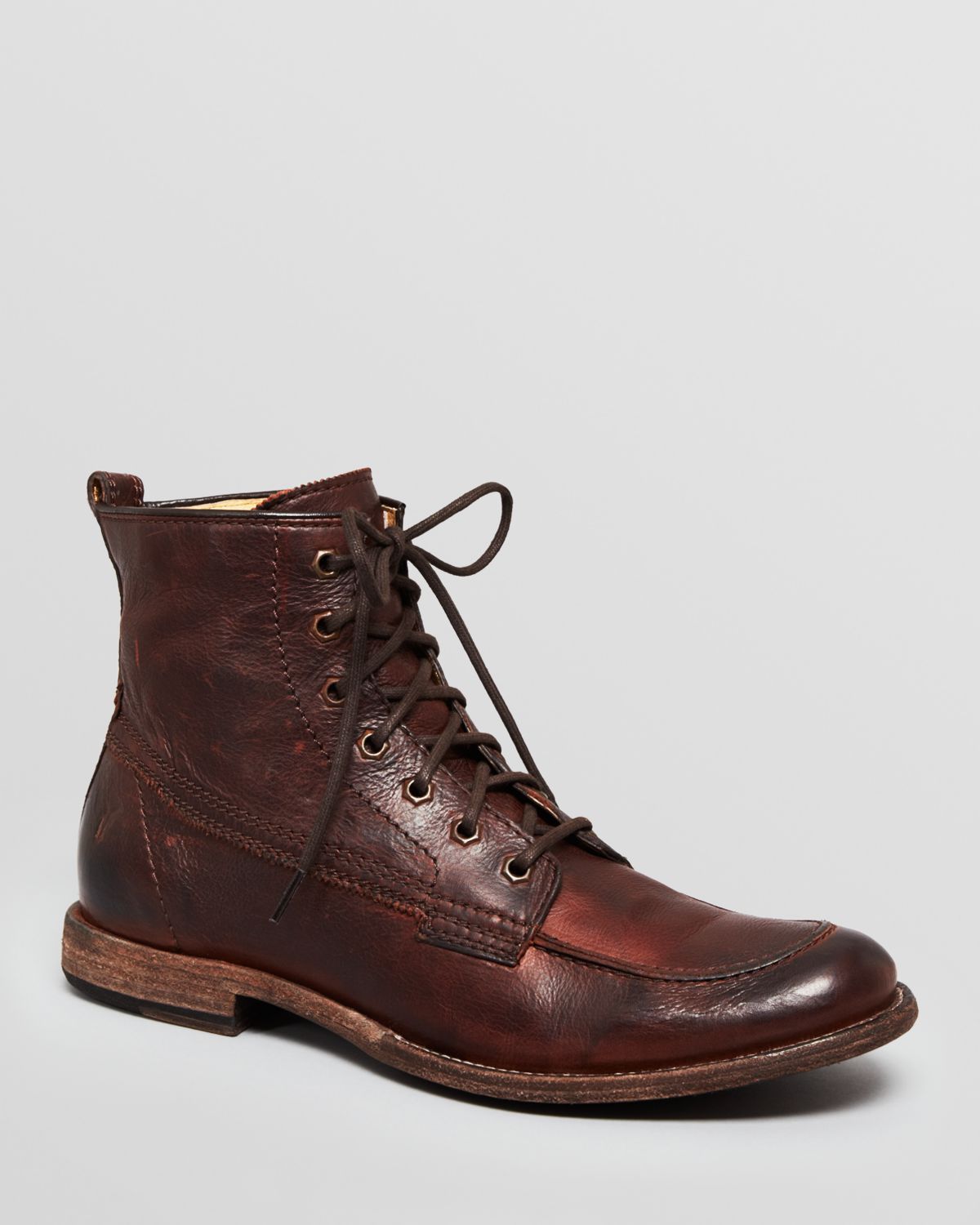 Frye iLeatheri Work iBootsi Phillip in Brown for Men Lyst