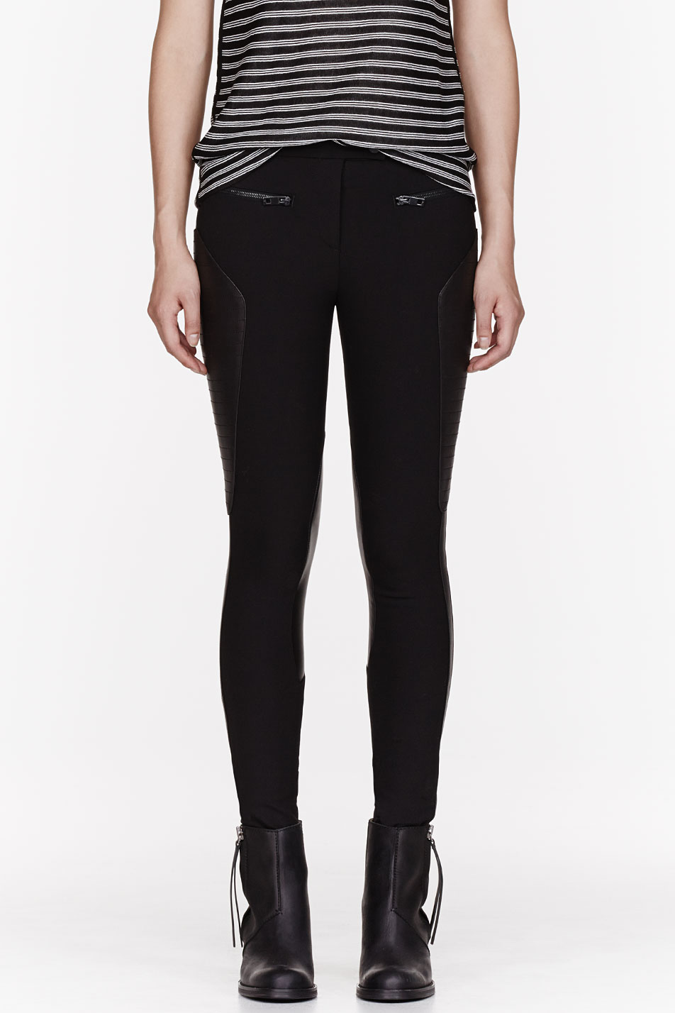 rag and bone black pants