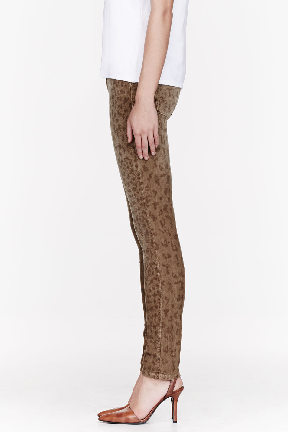 leopard skinny jeans