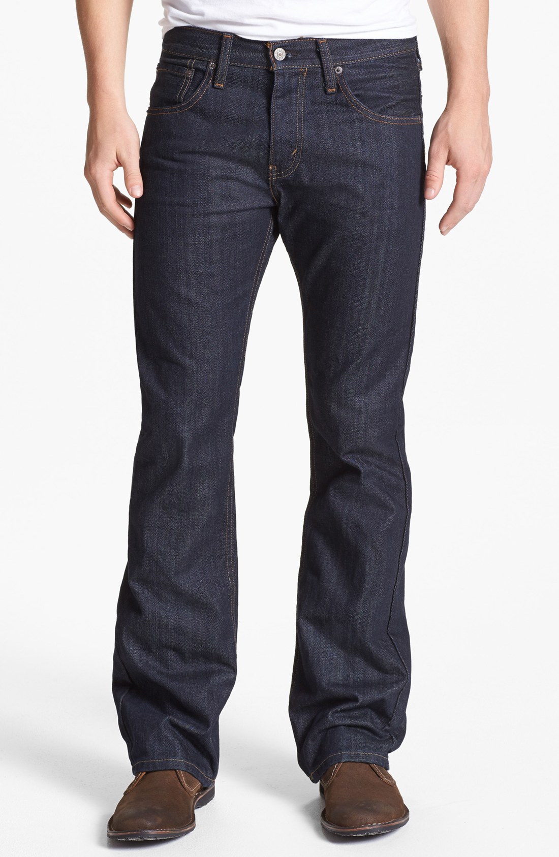 Levi's 527 Bootcut Jeans in Blue for Men (Tumbled Rigid) | Lyst