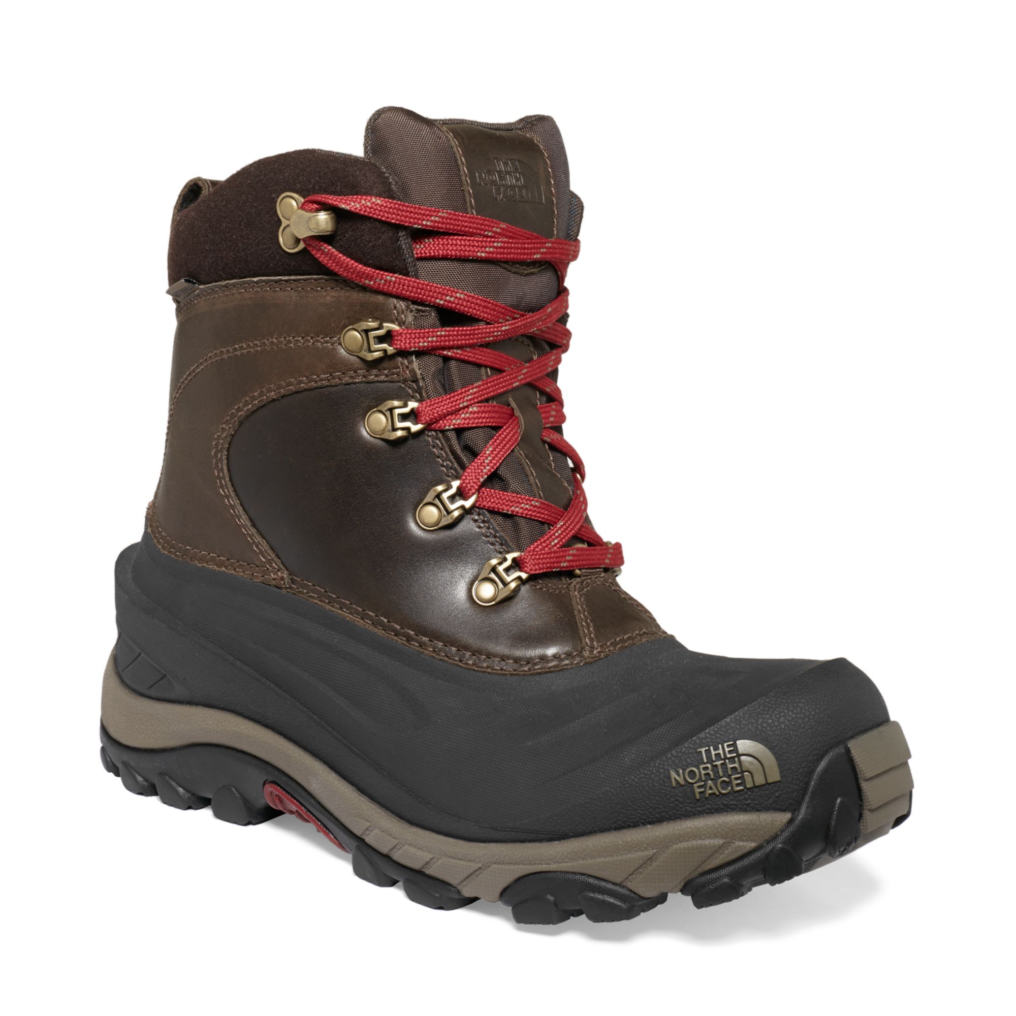 The North Face Chilkat Ii Luxe Waterproof Boots in Brown for Men ...