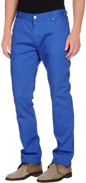 Paul Smith Denim Pants in Blue for Men (Bright blue) | Lyst