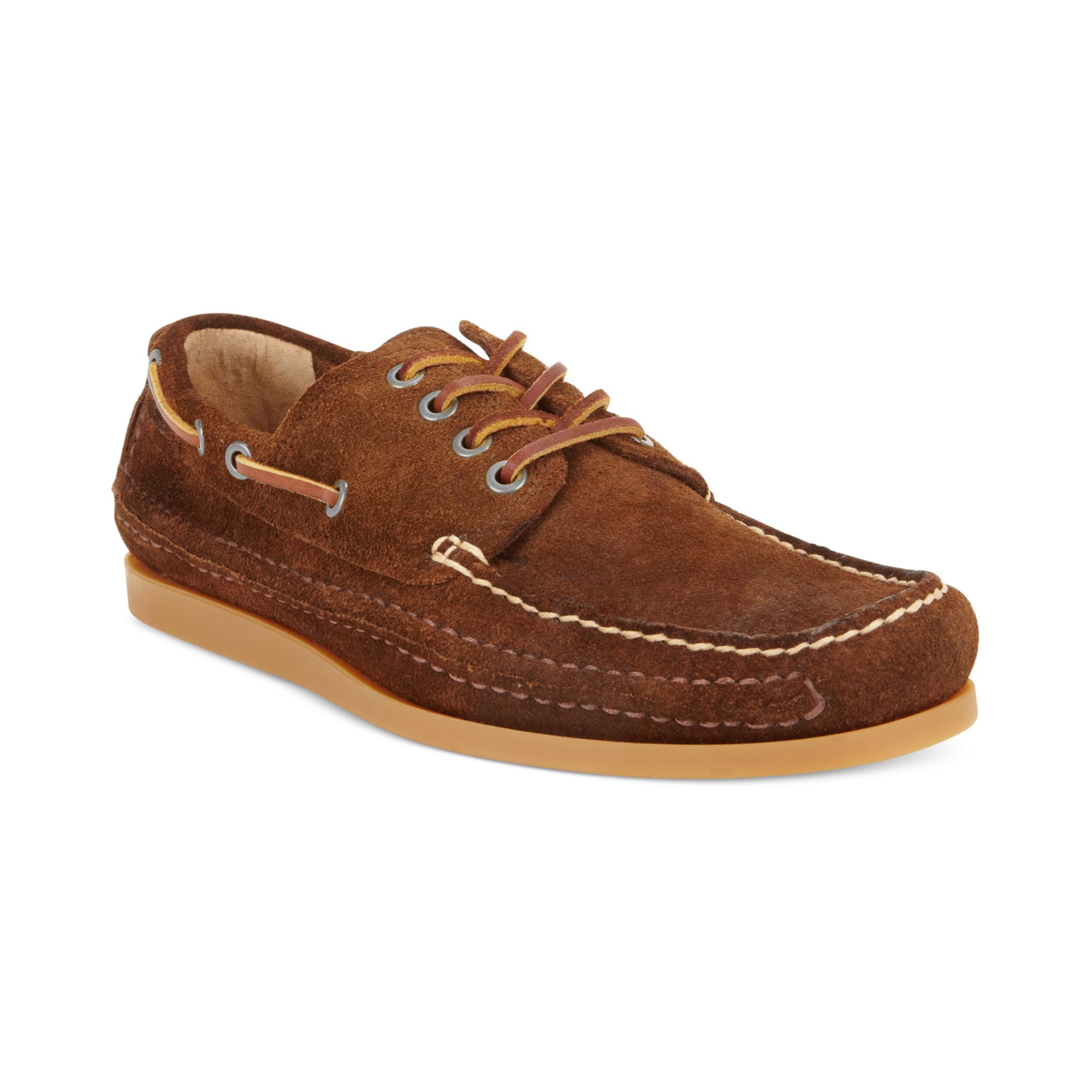 Frye Mason Camp Moc Toe Shoes in Brown for Men | Lyst