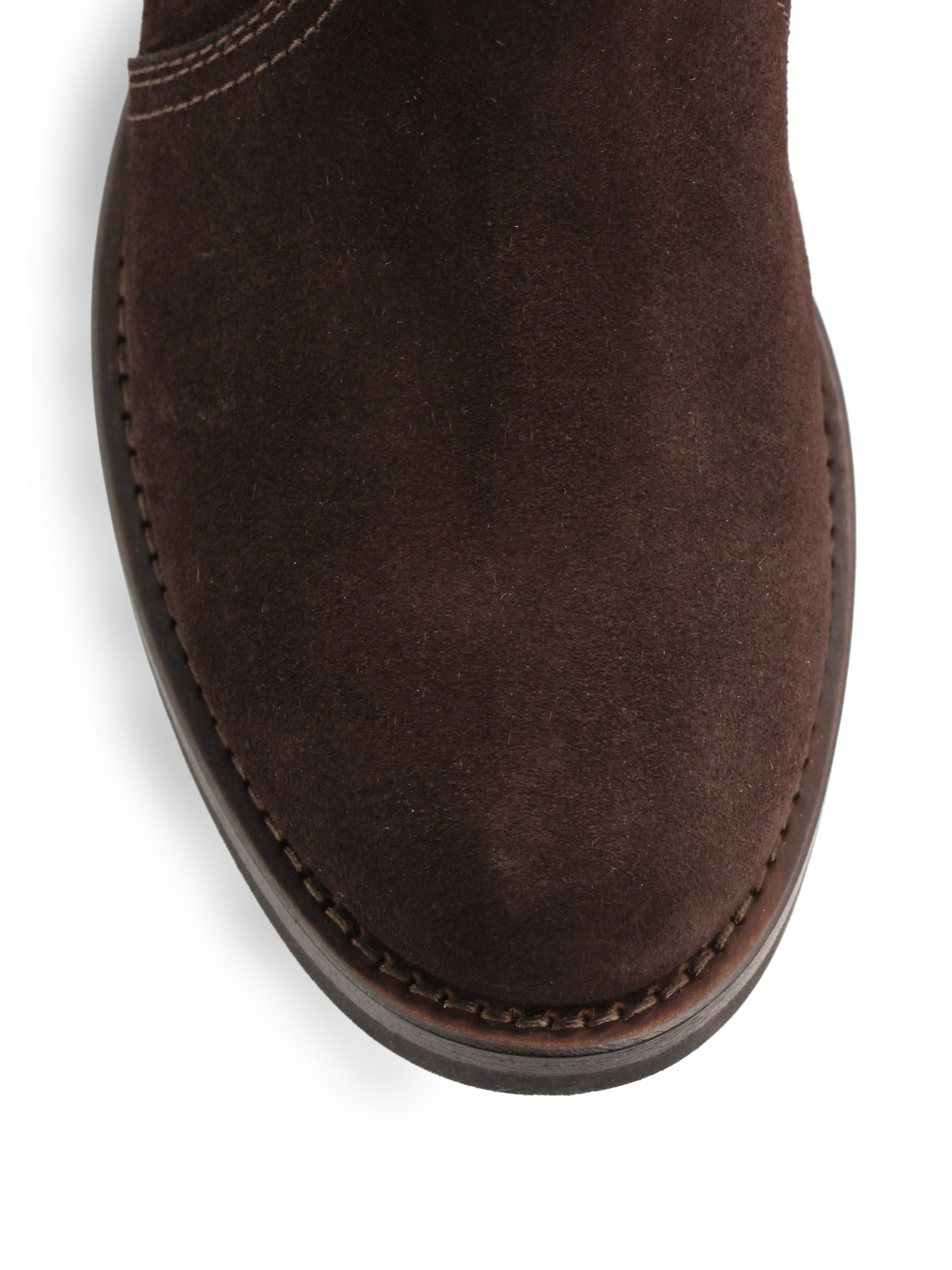 ralph lauren moto boots