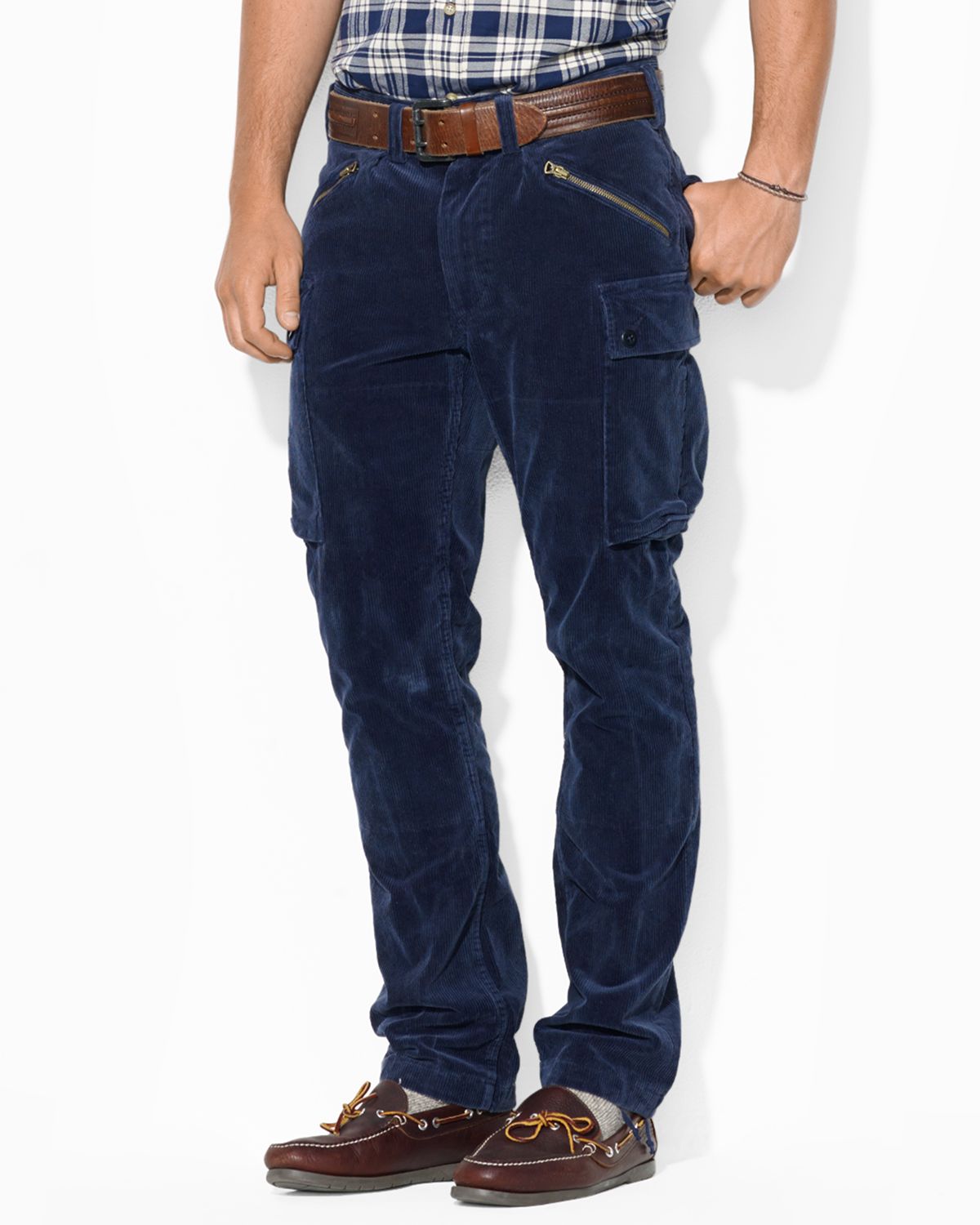 ralph lauren corduroy trousers