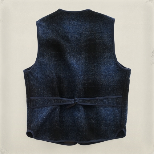 Lyst - Rrl Brandt Wool Work Vest in Blue for Men