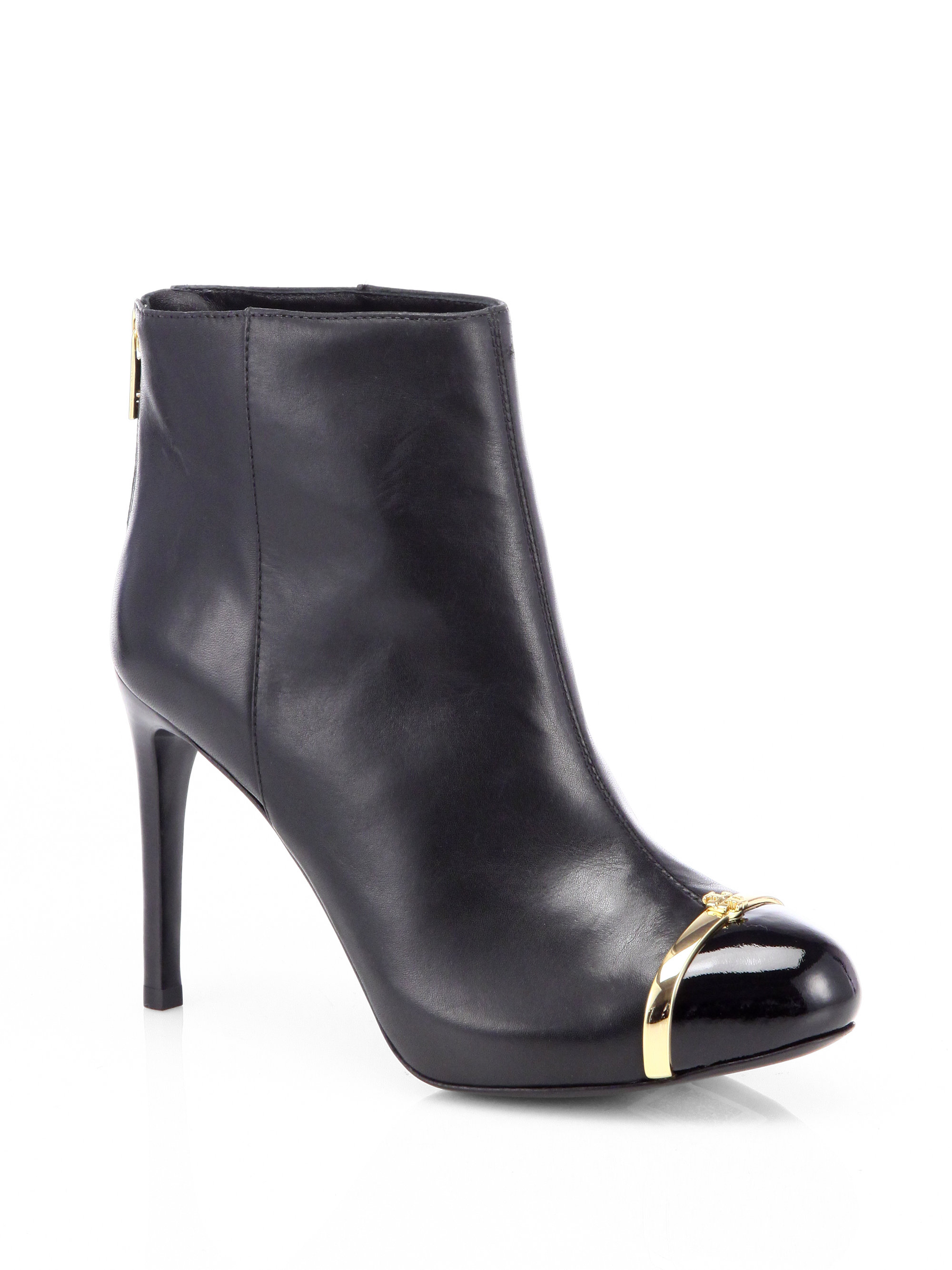 tory burch flat ankle boots