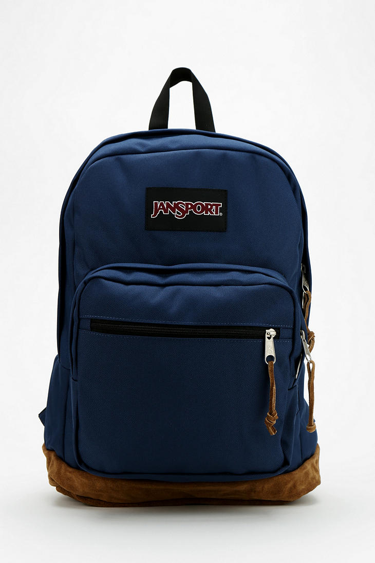 Urban Outfitters Jansport Basic Backpack in Blue for Men | Lyst