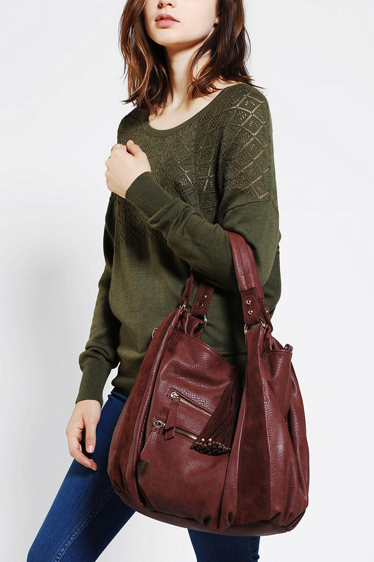 vegan leather hobo handbags