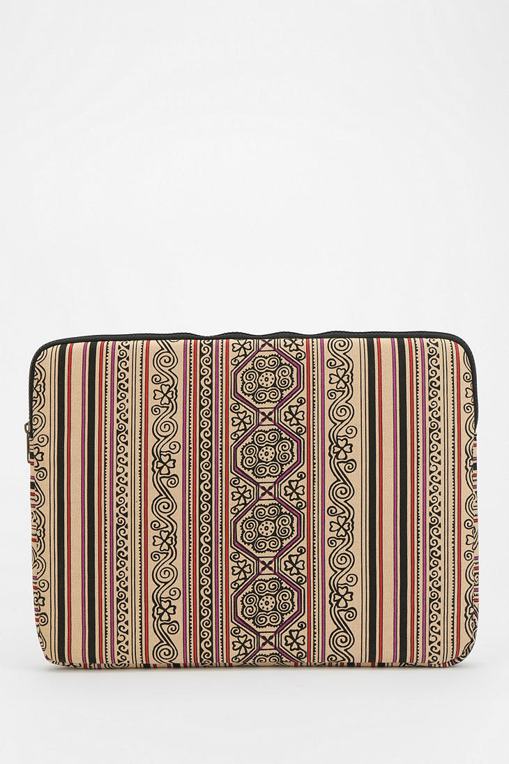 Lyst Urban Outfitters Ecote Boho Print Laptop Case in Brown
