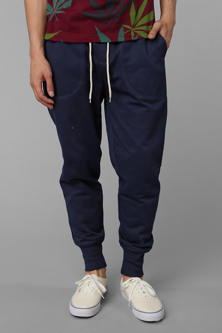 dark blue mens joggers