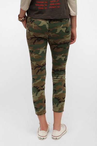 Urban Outfitters Bdg Camo Patch Pocket Cargo Pant in Green (GREEN MULTI ...