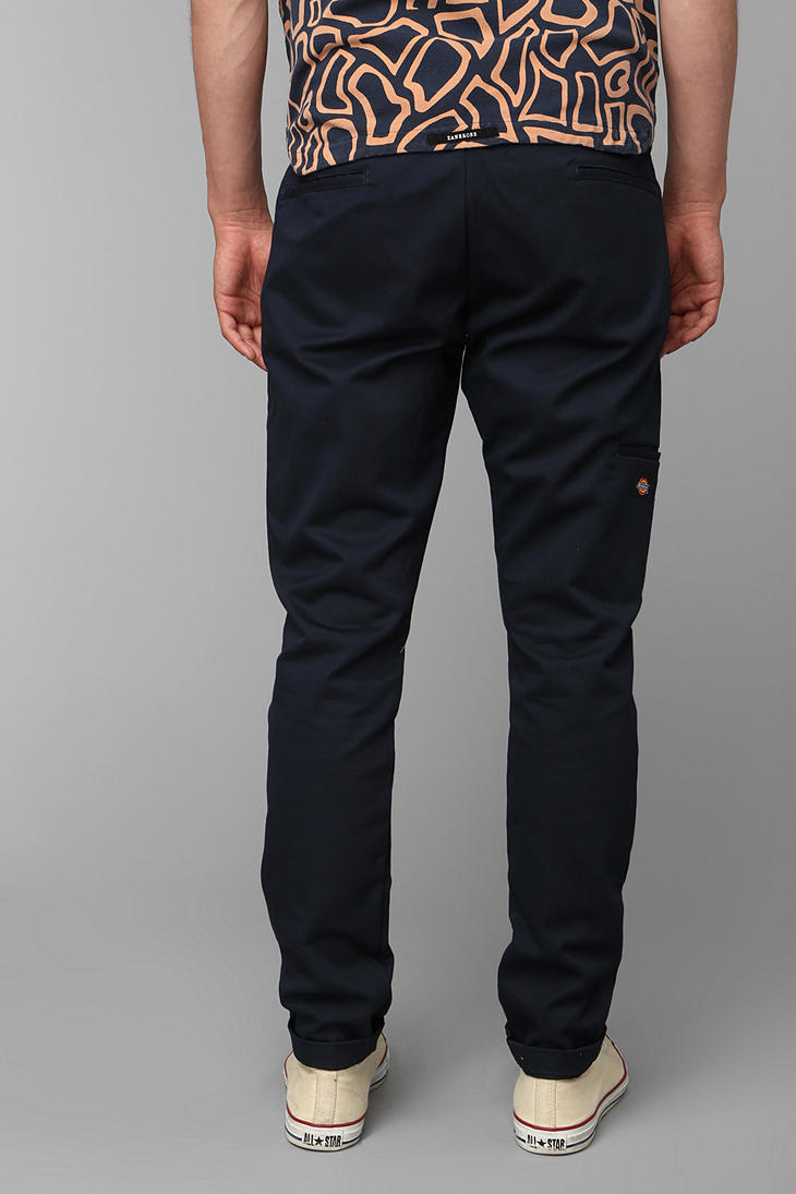 skinny work trousers construction