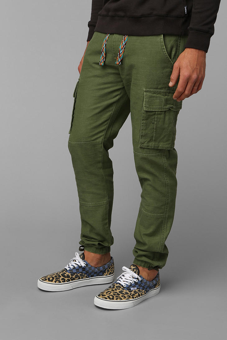Lyst - Urban Outfitters Koto Cinched Cargo Pants in Green for Men