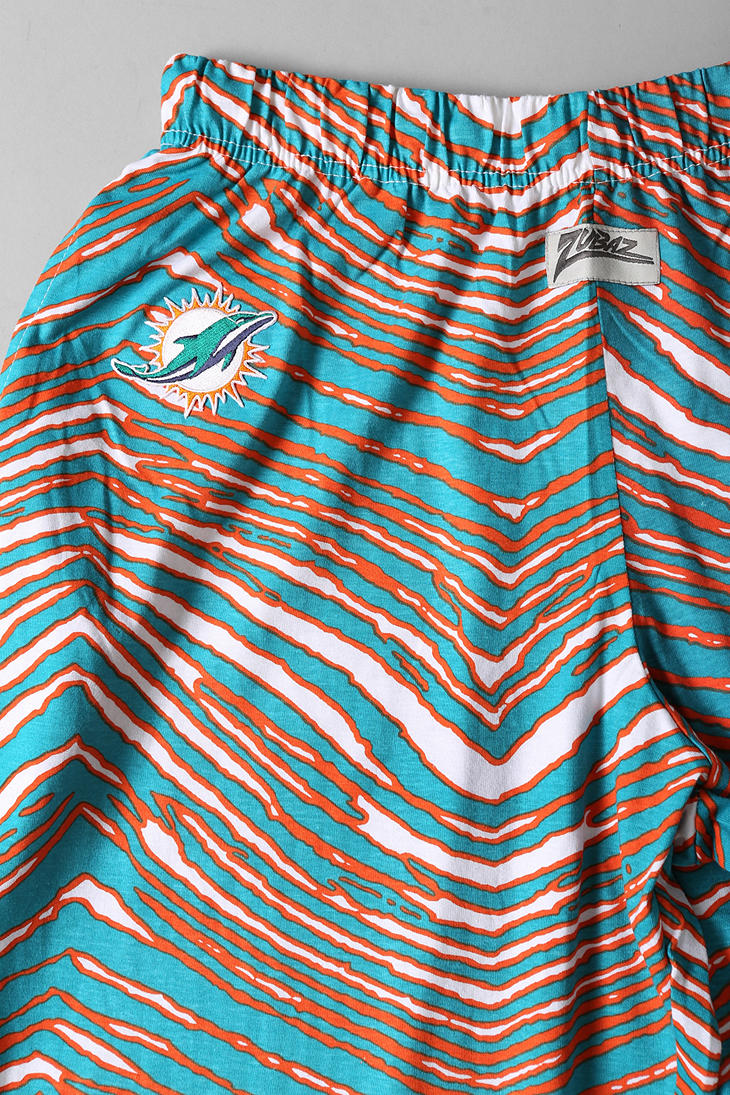 Lyst Urban outfitters Zubaz Miami Dolphins Pant in Green for Men