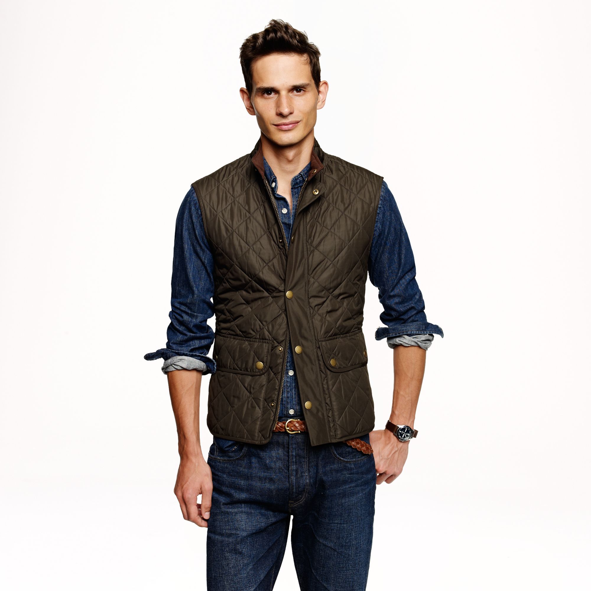 Lowerdale quilted vest clearance barbour