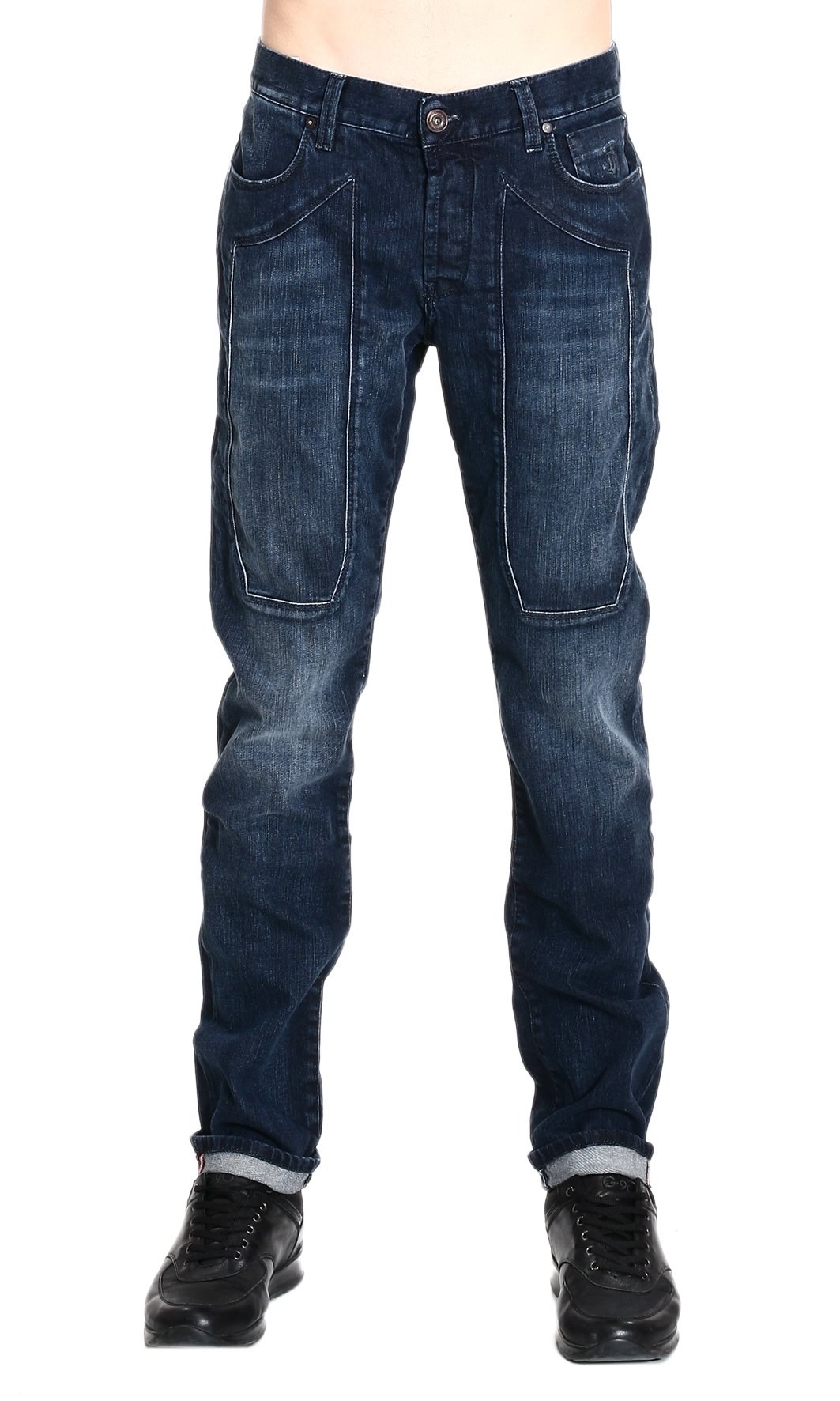 Jeckerson Denim Jeans with Stretch Patches in Blue for Men (stone ...
