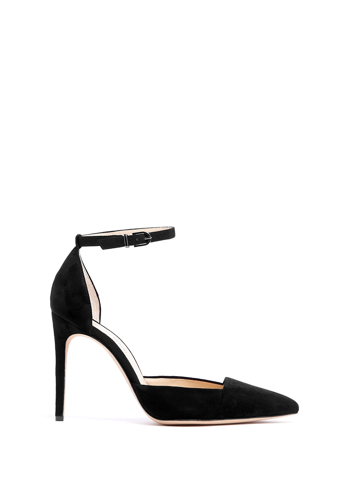 Alexandre Birman Ankle Strap Court Shoes in Black | Lyst