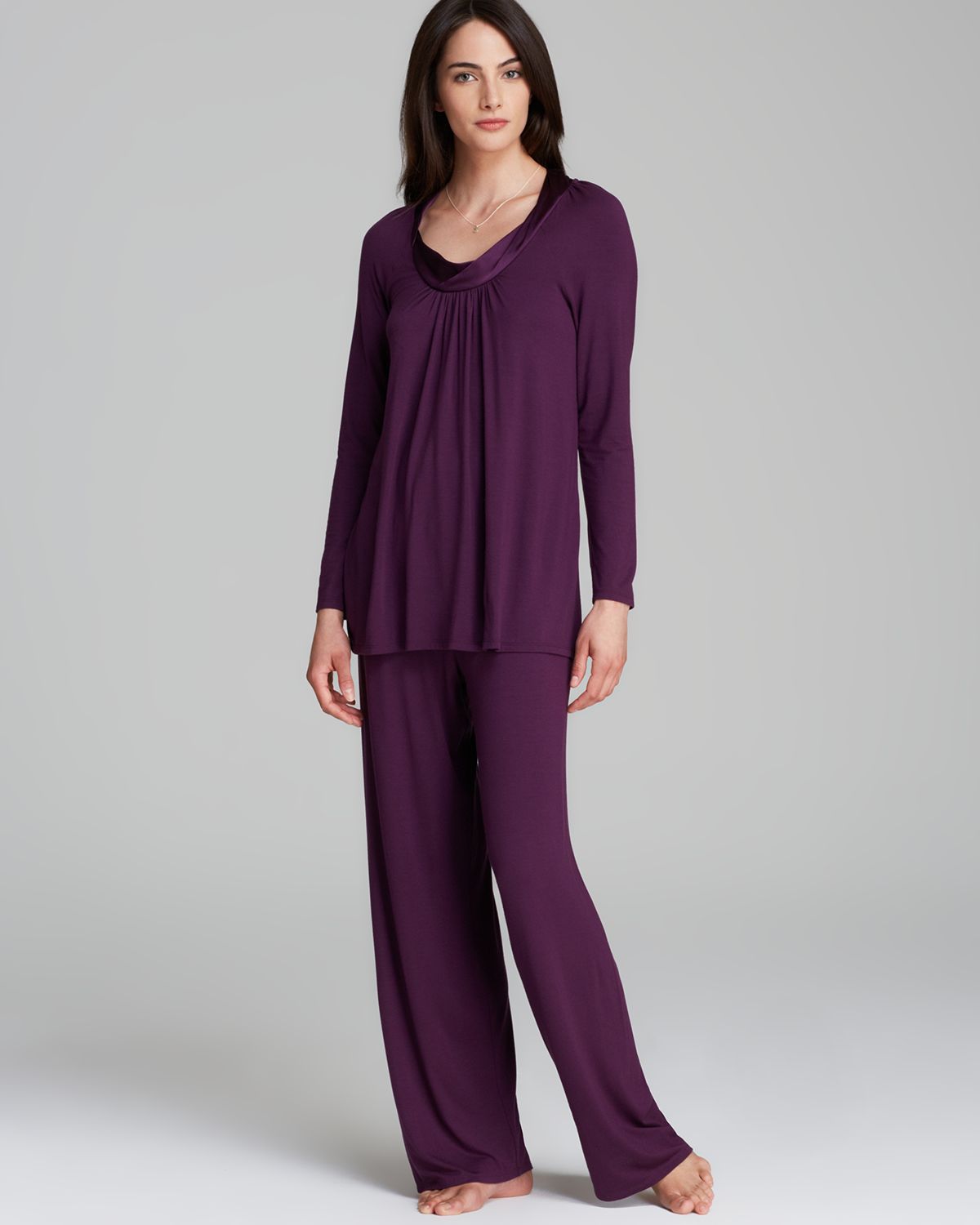 Midnight by carole hochman Forever and Always Pajama Set in Purple | Lyst