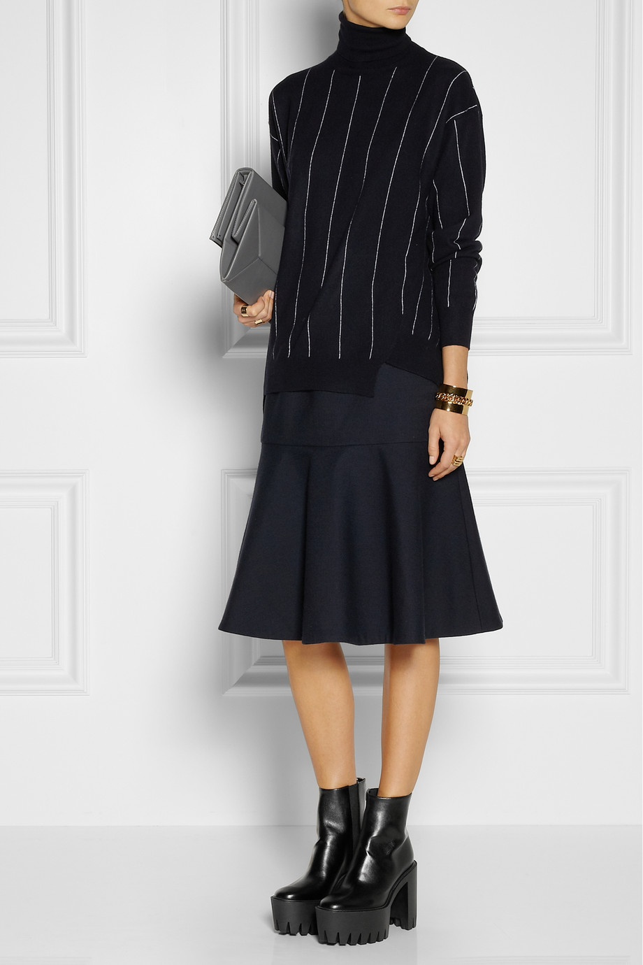 stella mccartney platform ankle boots