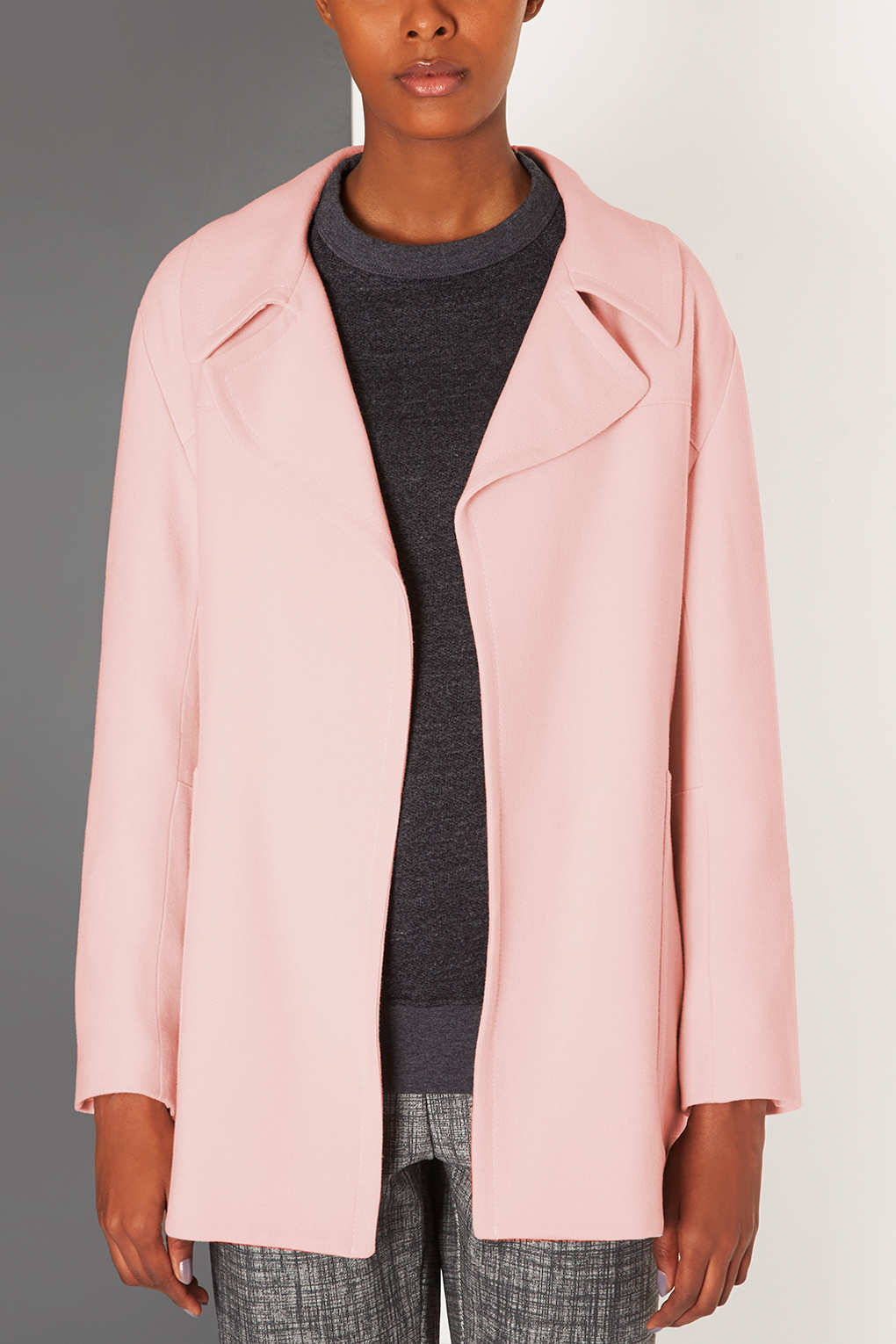 Lyst Pink Wool Coat By Boutique in Pink