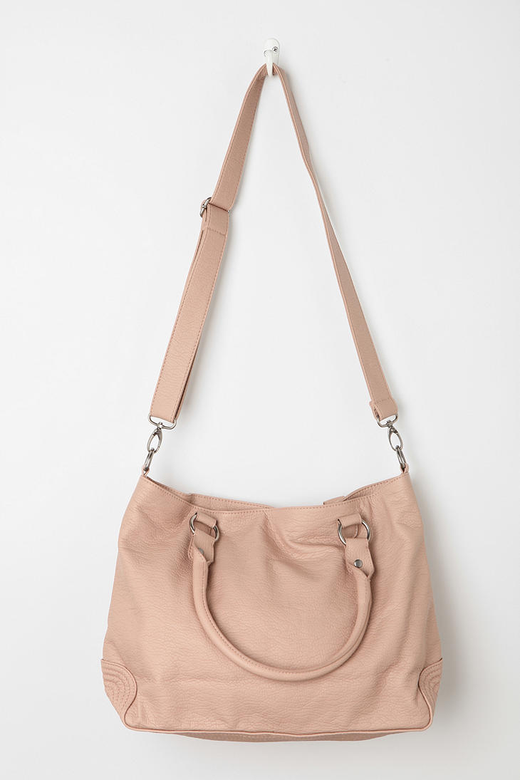 Lyst - Urban Outfitters Deena Ozzy Perforated Shoulder Bag in Pink