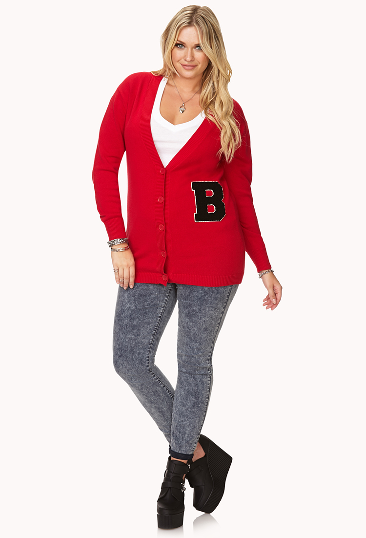 forever 21 red sweatshirt