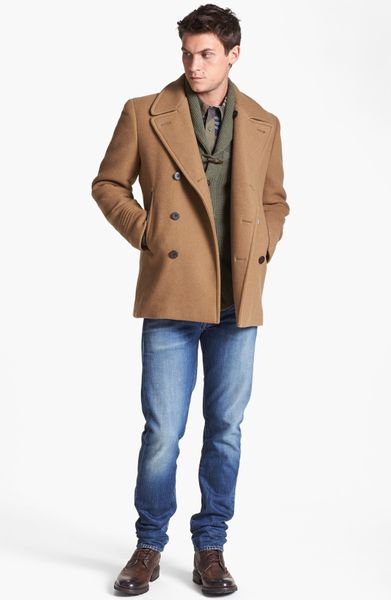 Double Breasted Overcoat Mens Banana Republic Camel : Luxurious ...